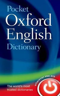 Cover image for Pocket Oxford English Dictionary
