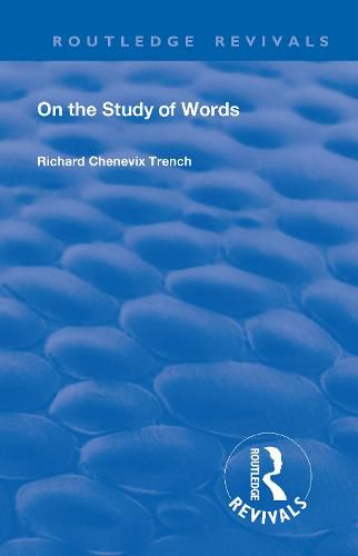 Cover image for Revival: On the Study of Words (1904)