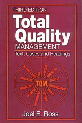 Total Quality Management: Text, Cases, and Readings, Third Edition