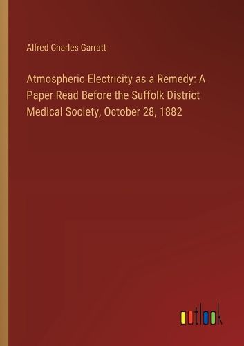 Cover image for Atmospheric Electricity as a Remedy