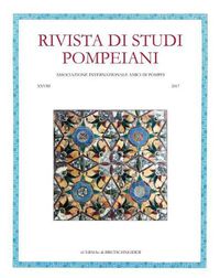 Cover image for Rivista Di Studi Pompeiani. 28/2017