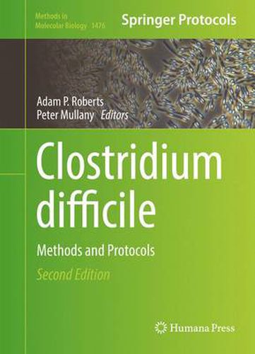 Cover image for Clostridium difficile: Methods and Protocols