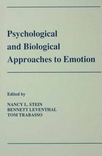 Cover image for Psychological and Biological Approaches To Emotion