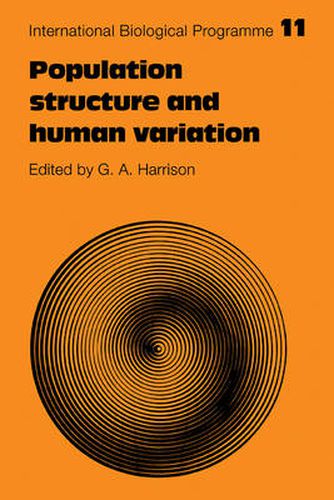 Cover image for Population Structure and Human Variation