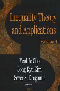 Cover image for Inequality Theory & Applications: Volume 4