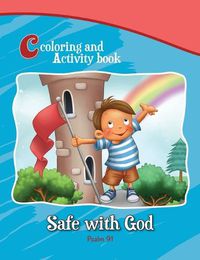 Cover image for Psalm 91 Coloring and Activity Book: Safe with God