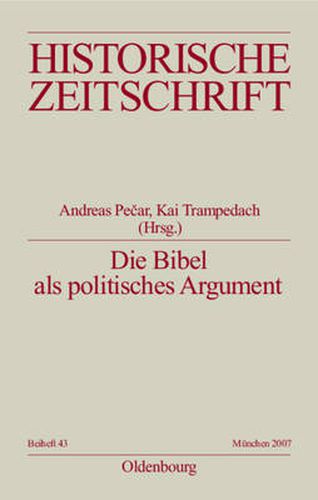 Cover image for Die Bibel als politisches Argument