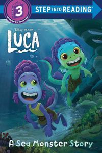 Cover image for A Sea Monster Story (Disney/Pixar Luca)