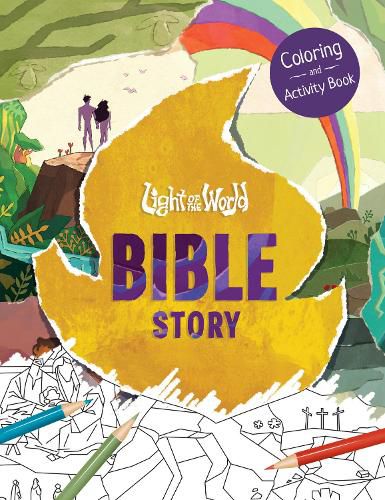 Cover image for Light of the World: Bible Story Coloring and Activity Book