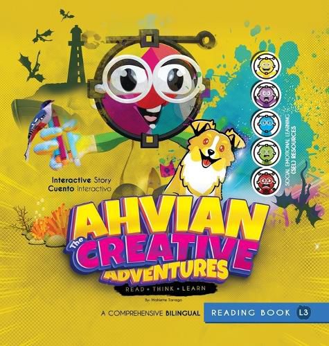 Cover image for Ahvian the Creative "Adventures" - Bilingual Reading Book