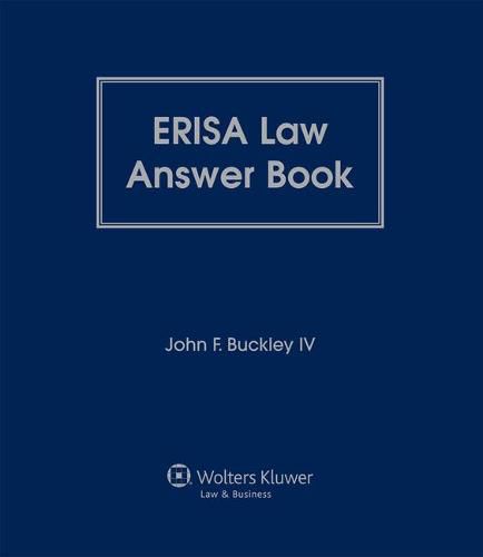 Cover image for Erisa Law Answer Book