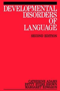 Cover image for Developmental Disorders of Language