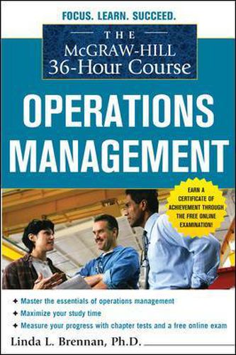 Cover image for The McGraw-Hill 36-Hour Course: Operations Management