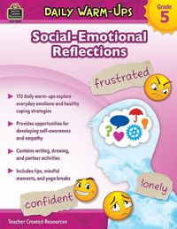 Cover image for Daily Warm-Ups: Social-Emotional Reflections (Gr. 5)