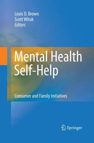 Cover image for Mental Health Self-Help: Consumer and Family Initiatives