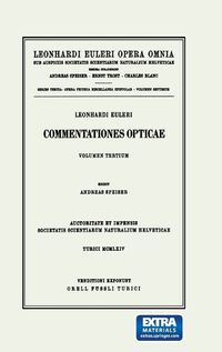 Cover image for Commentationes opticae 3rd part