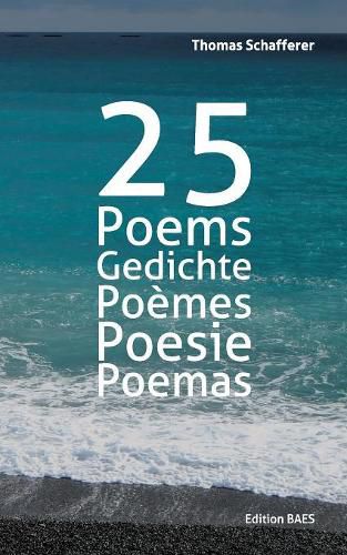 Cover image for 25 Poems, Gedichte, Poemes, Poesie, Poemas.