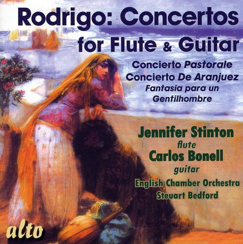 Cover image for Rodrigo Guitar Flute Concerto