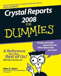 Cover image for Crystal Reports 2008 For Dummies