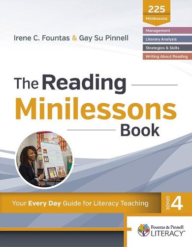 Cover image for Fountas & Pinnell Classroom Reading Minilessons Book, Grade 4