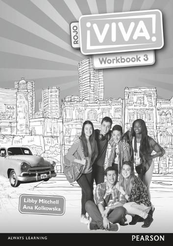Cover image for Viva! 3 Rojo Workbook (pack of 8)