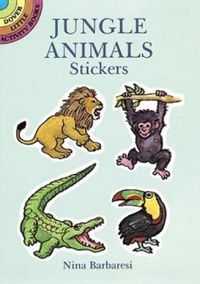 Cover image for Jungle Animals Stickers