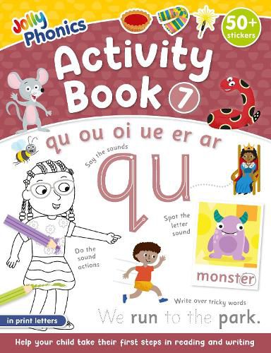 Cover image for Jolly Phonics Activity Book 7