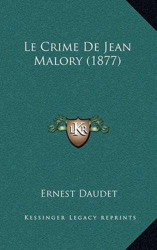 Le Crime de Jean Malory (1877)