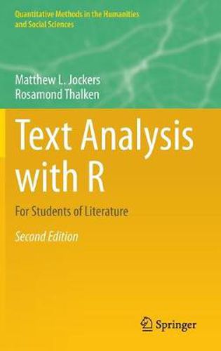 Cover image for Text Analysis with R: For Students of Literature