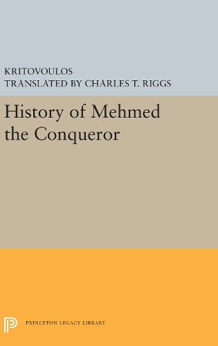 Cover image for History of Mehmed the Conqueror