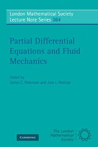 Cover image for Partial Differential Equations and Fluid Mechanics