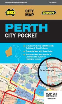 Cover image for Perth City Pocket Map 661 22nd ed