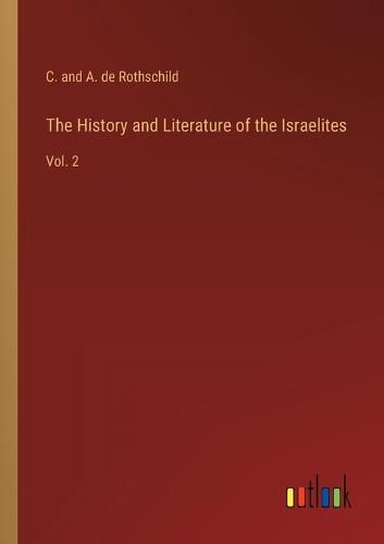 Cover image for The History and Literature of the Israelites