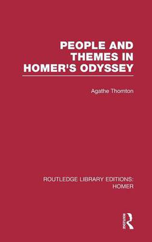 Cover image for People and Themes in Homer's Odyssey