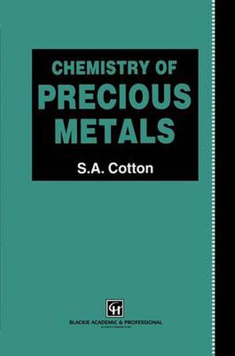 Cover image for Chemistry of Precious Metals