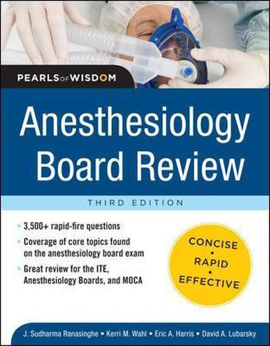 Cover image for Anesthesiology Board Review Pearls of Wisdom 3/E