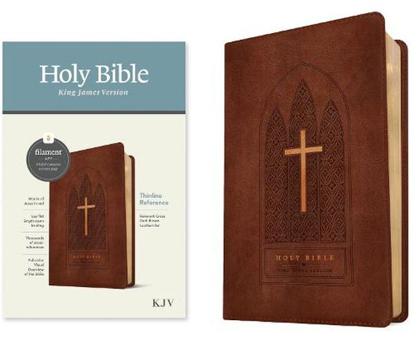 Cover image for KJV Thinline Reference Bible, Filament Edition, Brown