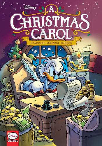 Cover image for A Christmas Carol: Starring Scrooge Mcduck (Disney: Graphic Novel)