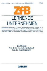 Cover image for Lernende Unternehmen