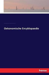 Cover image for Oekonomische Encyklopaedie