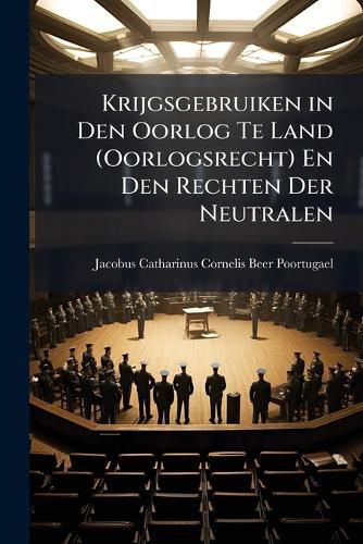 Cover image for Krijgsgebruiken in Den Oorlog Te Land (Oorlogsrecht) En Den Rechten Der Neutralen