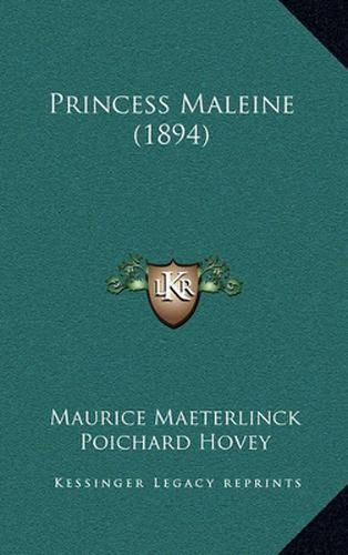 Cover image for Princess Maleine (1894)