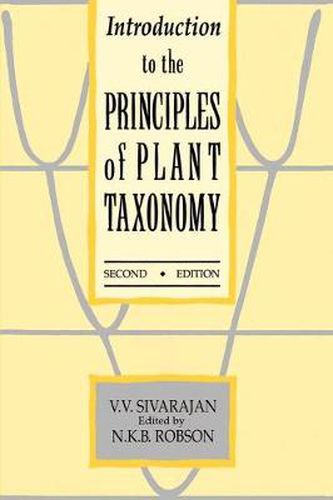 Cover image for Introduction to the Principles of Plant Taxonomy