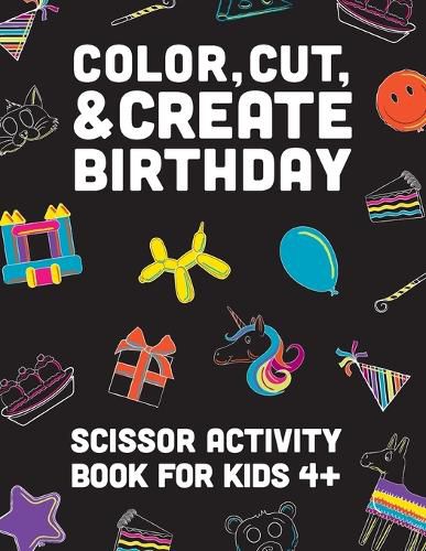 Cover image for Color, Cut, & Create Birthday