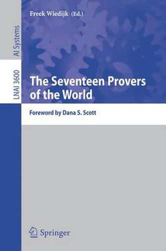 Cover image for The Seventeen Provers of the World: Foreword by Dana S. Scott