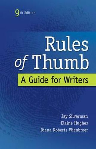 Rules of Thumb W/ Connect Composition Essentials 3.0 Access Card