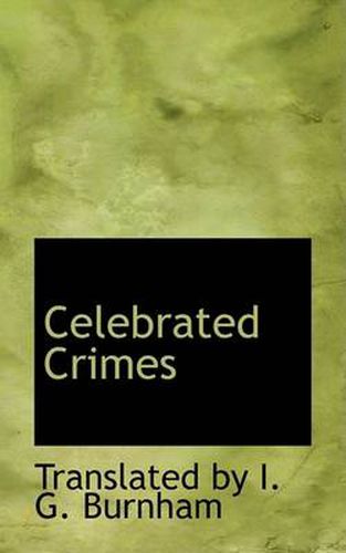 Cover image for Celebrated Crimes