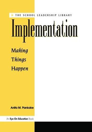 Cover image for Implementation: Making Things Happen