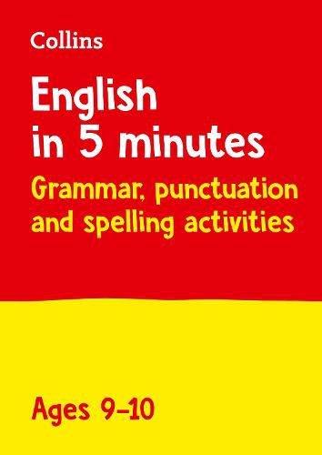 English in 5 Minutes a Day Age 9-10: Ideal for Use at Home