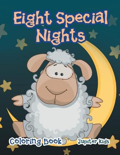 Cover image for Eight Special Nights Coloring Book
